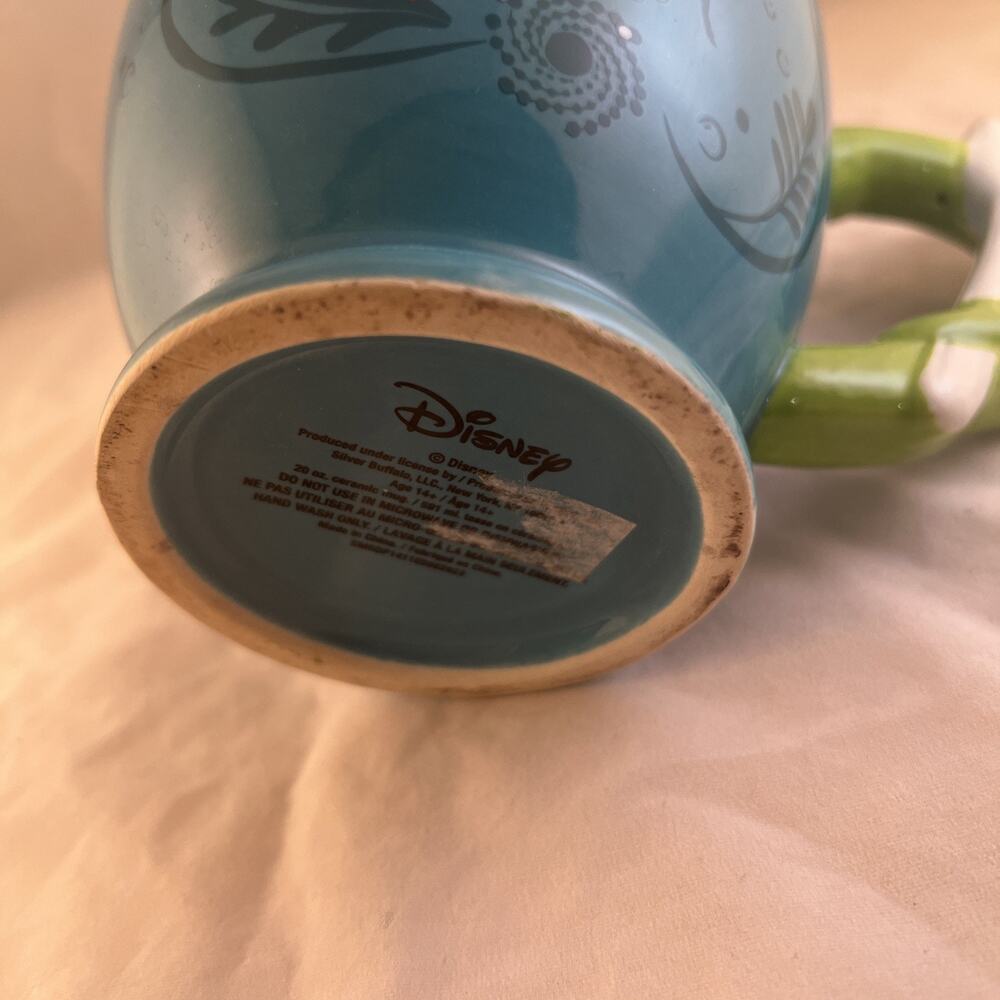 Disney The Little Mermaid Ariel Coffee Mug Dinglehopper Fork Handle - Picture 6 of 6